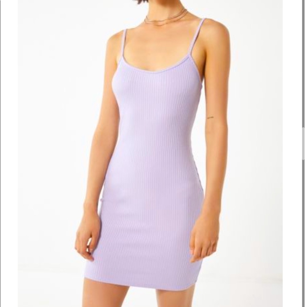 [NWOT] UO Mia Ribbed Knit Bodycon Mini Dress